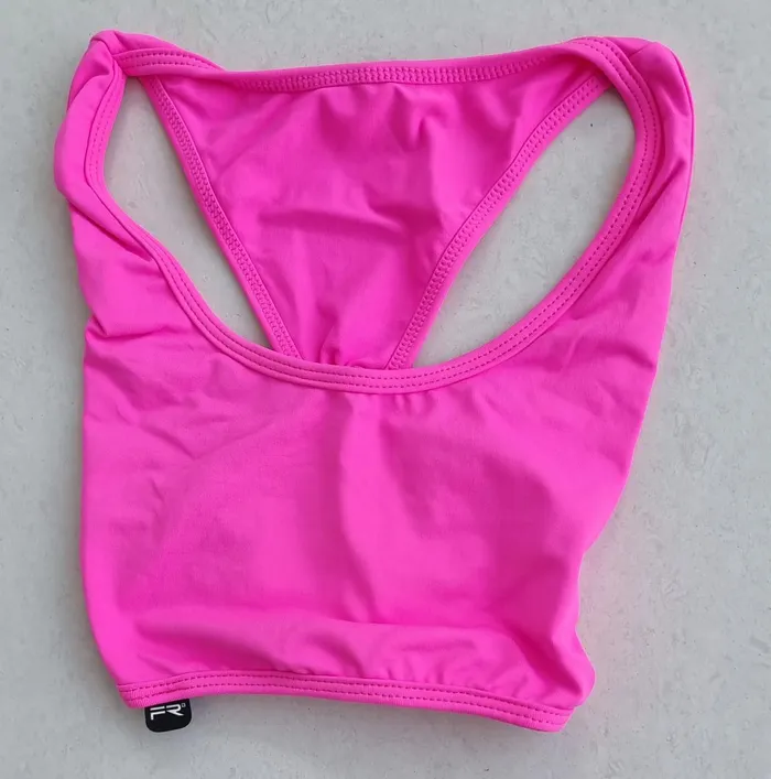 Top Fiber Basic Q Atras Rosa
