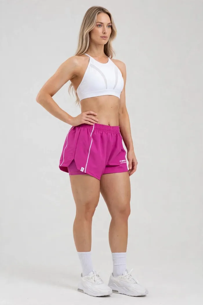 Top Fiber Doble Malla Velo Blanco