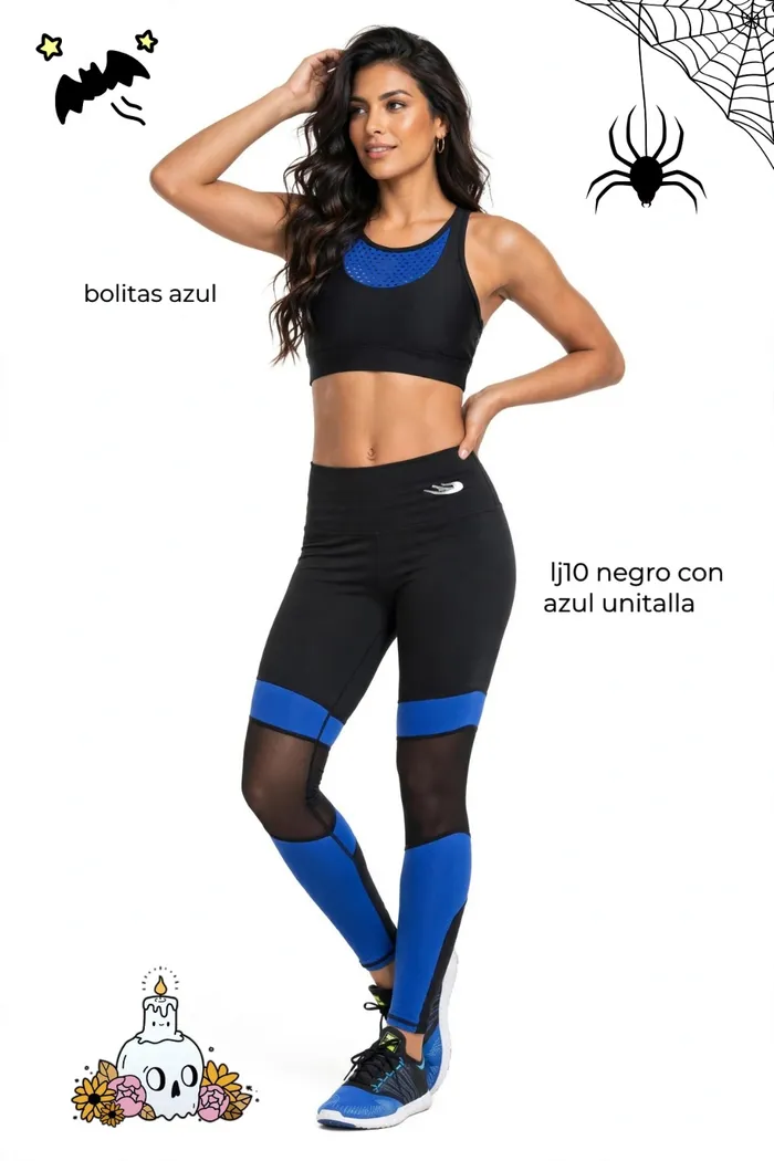 Top Pinera Bolitas Azul