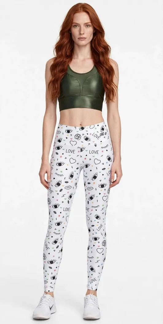 Top Brandfit Efecto Cuero Leather Verde Militar