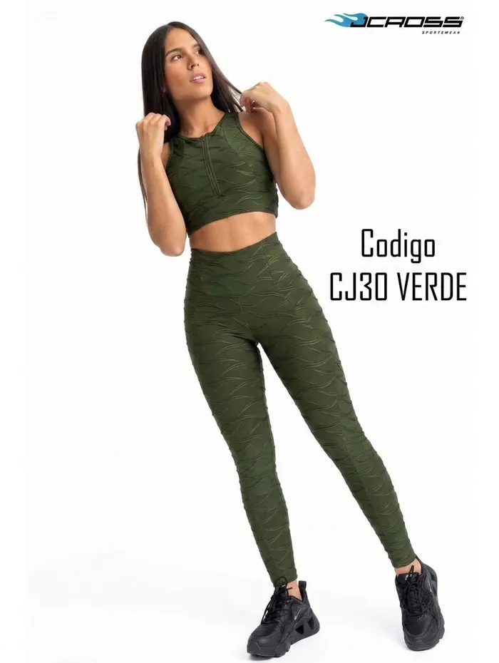 Conjunto JCross CJ30 VERDE
