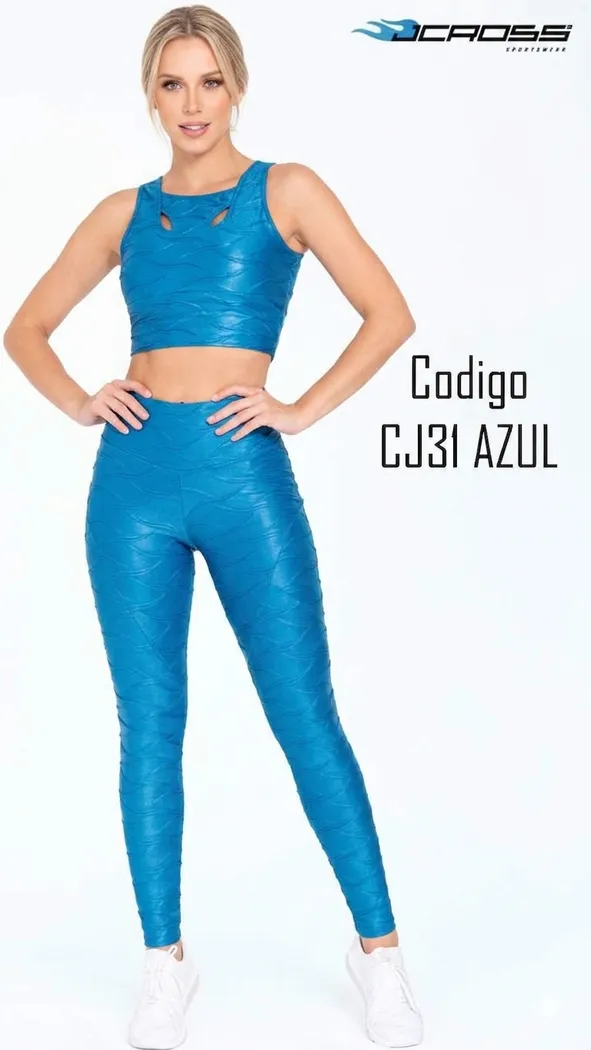 Conjunto JCross CJ31 AZUL