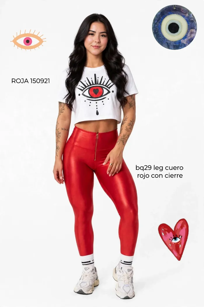 Blusa Brandfit Ojo ROJA 150921